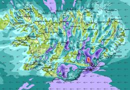 Lægðasvæði mun stjórna veðrinu næstu daga