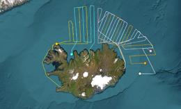 Hafrannsóknarskipin leituðu skjóls
