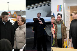 Myndir: Mette fékk hlýjar móttökur í Nuuk