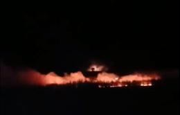 Reyk lagði yfir Patreksfjörð vegna sinubruna