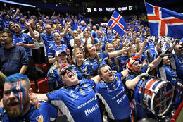 Trúði því varla þegar þau sungu „ole ole“