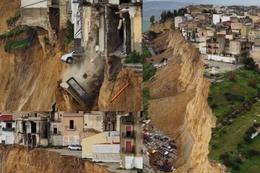 Myndskeið: Ítölsk hús á barmi hengiflugs