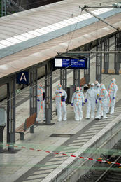 Vistuð á geðsjúkrahúsi eftir árás á lestarstöð