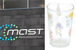 Blý og kadmíum greindust í glösum