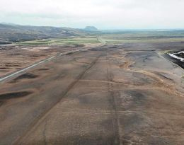 12-13 ferðir malarbíla dag hvern