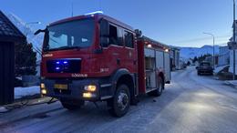 Íbúar slökktu eldinn sjálfir