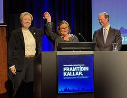 Skólinn byggður í einum áfanga í stað tveggja