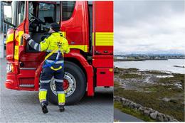 Kajak reyndist vera hafís í Skerjafirði