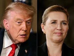 Frederiksen bregst við færslu Trumps