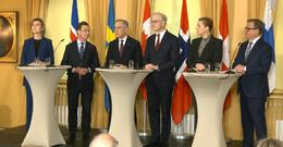 Þakkaði Carney og sagði Íslendinga óhrædda