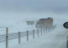 Hellisheiði opnuð á ný eftir umferðaróhapp