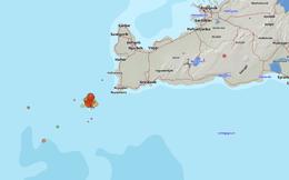 Jarðskjálftahrinan lullar áfram