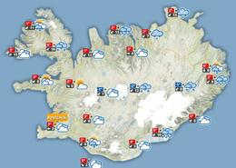 Hvassast norðvestantil í dag