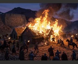 Valdi að deyja með þeim í eldhafi