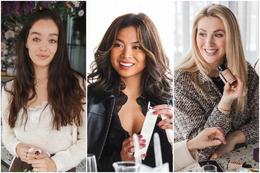 Pattra og Alexandra Helga eldhressar hjá Sophie