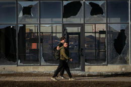 Úkraínumenn gerðu stórfellda árás