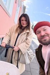 Gunnar og Kasia eignuðust fjórða barnið