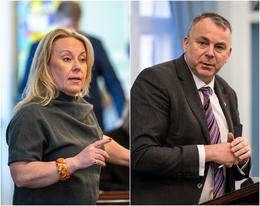 Sigríður og Jón Pétur taka forystu