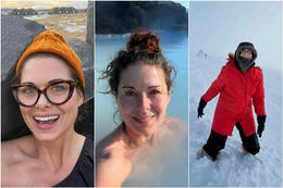 Debra Messing: „Takk Ísland“