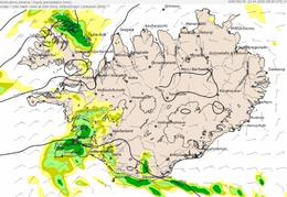 Slydduél um vestanvert landið