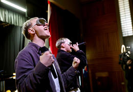 VÆB tryllti lýðinn í Breiðholti