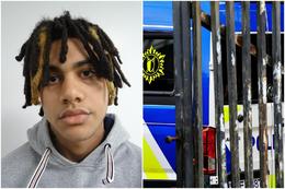 Handtekinn við að þvo föt eftir árásina