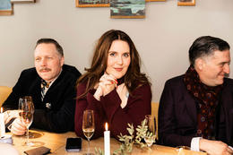 Upplifun fyrir öll skynfæri í forgrunni í teitinu 