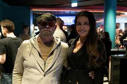 Bubbi og Hrafnhildur bálskotin í bíó