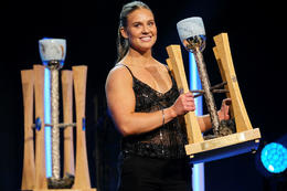 Eygló missti meðvitund eftir slys á æfingu