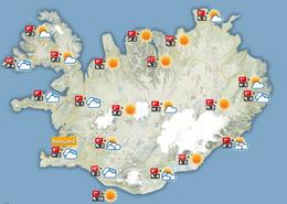 Hægviðri í kortunum