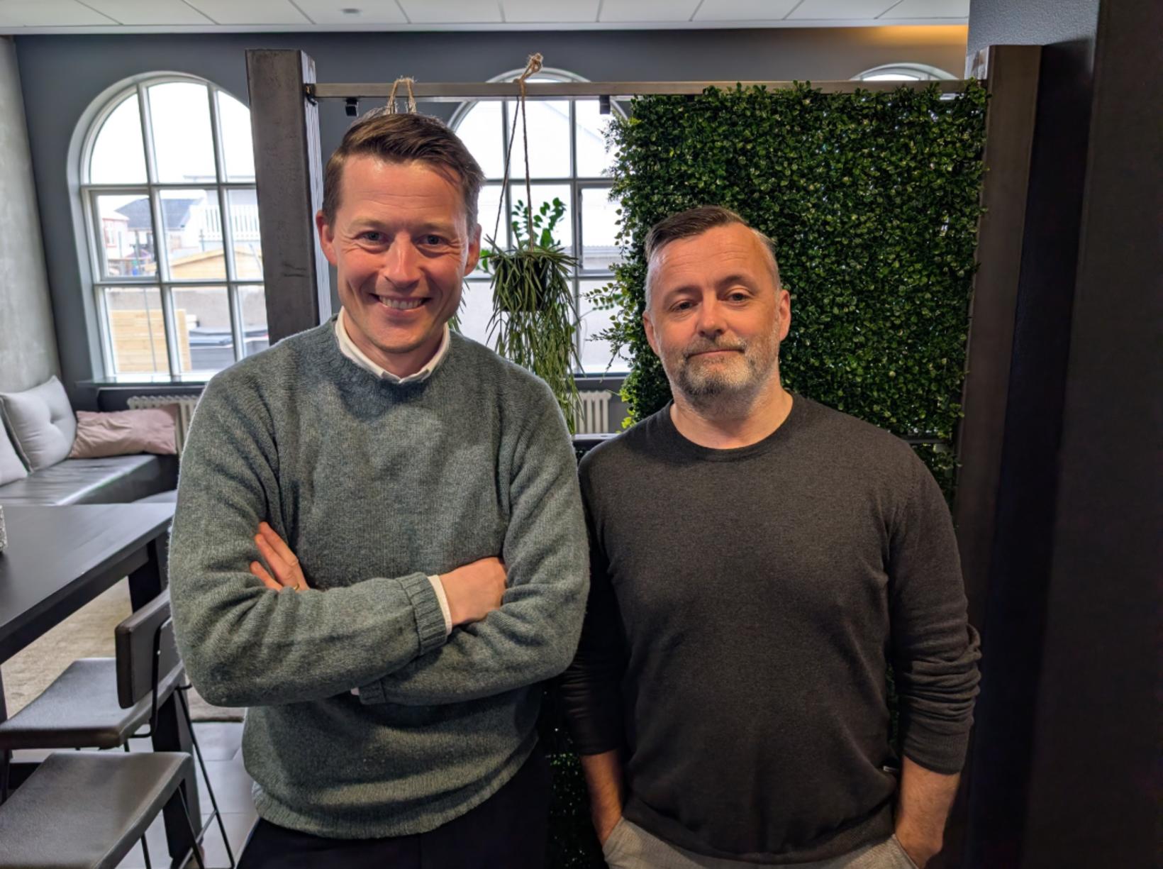 Kristján Þór Kristjánsson og Gylfi Ólafsson.
