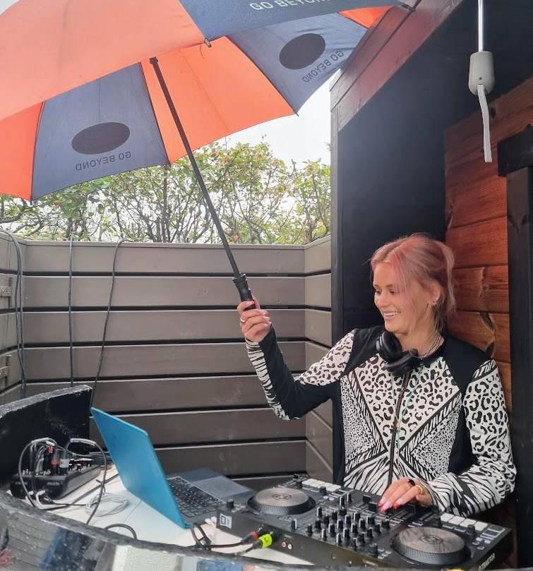 Matur, tónlist og góð stemning gera mikið fyrir lífið.