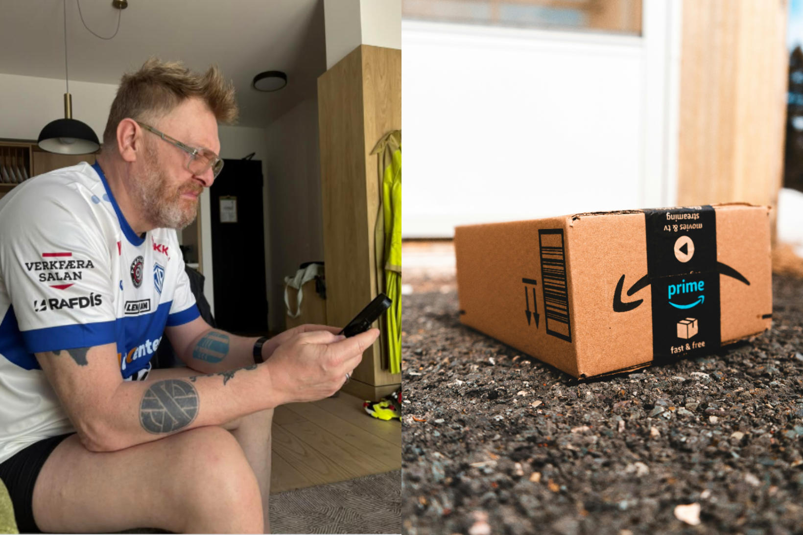 Jóni Gnarr var ekki skemmt þegar skilaboðin um skemmda sendingu …