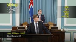 Mótmælendur öskruðu og blístruðu á þingheim