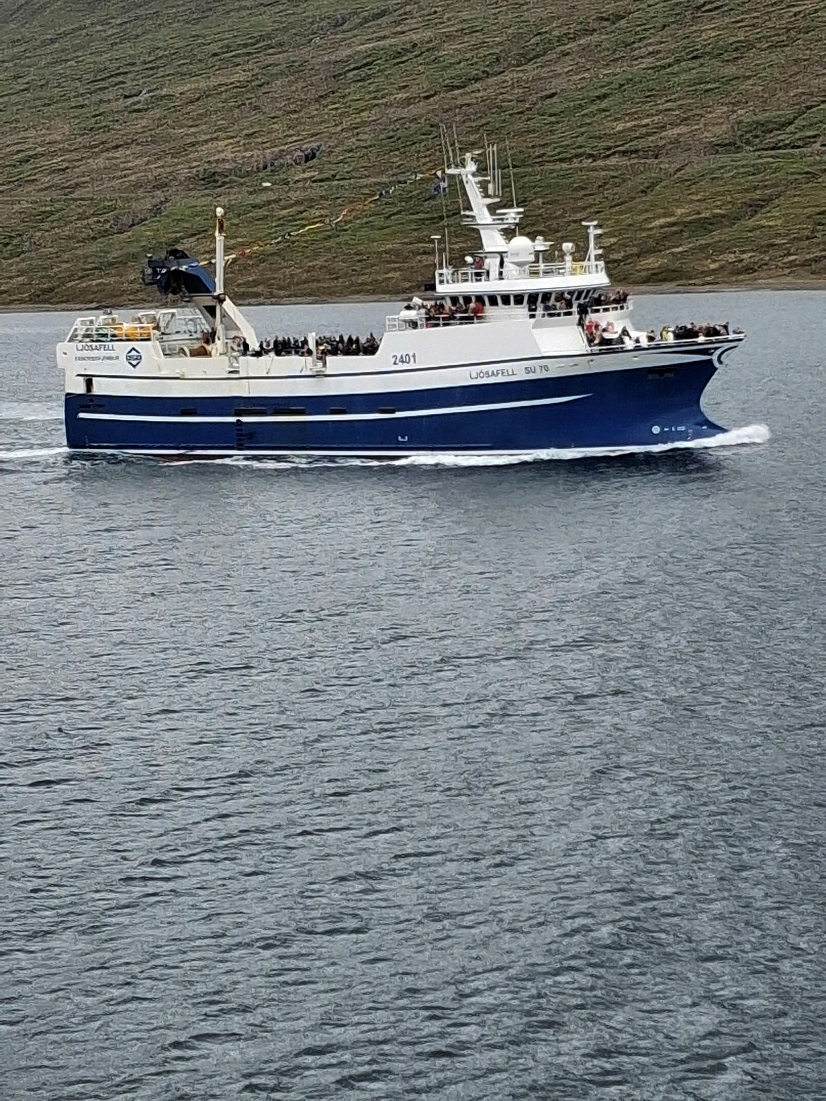 Ljósafell er nýlega komið til Loðnuvinnslunnar og var það til …