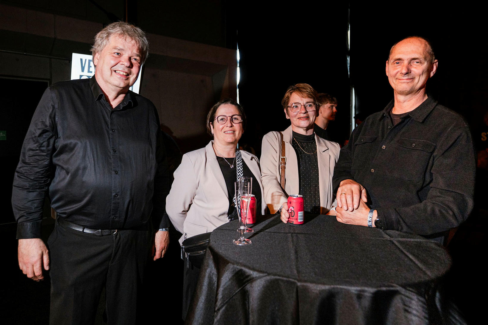 Bubba-aðdáendurnir Ingvar Ágústsson, Heiða Sigurðardóttir, Anna Lilja Ottósdóttir og Björn …