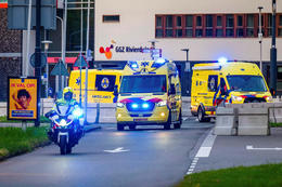 Hópur skólabarna varð fyrir bíl í Hollandi