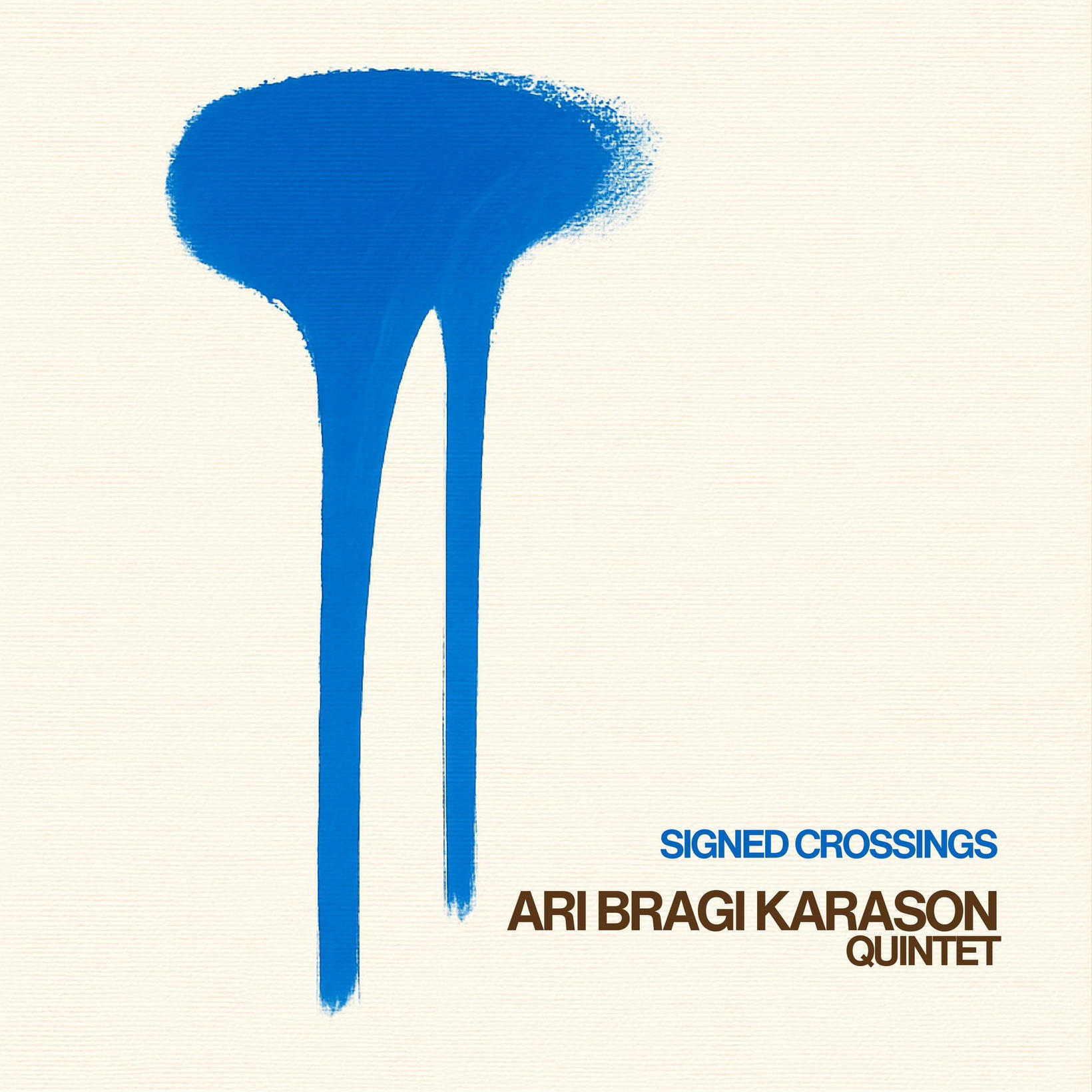 Signed Crossings album cover by Einar Húnfjörð Kárason.
