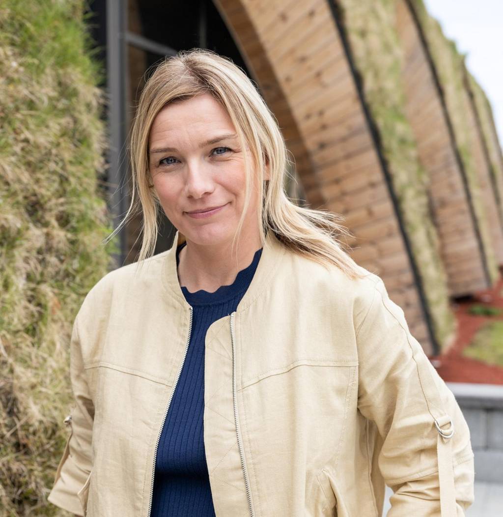 Bryndís Björnsdóttir framkvæmdastjóri Laugaráss lagoon er ánægð með viðtökurnar.