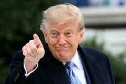 Trump ítrekar loforðið