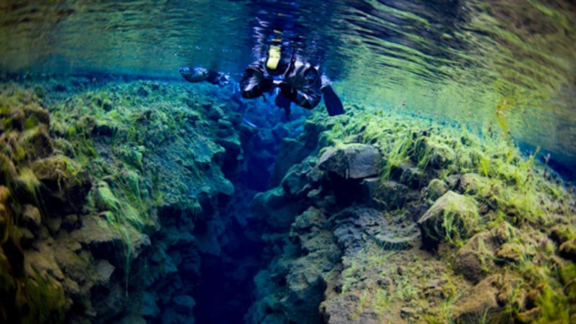 Silfra - a unique diving destination.