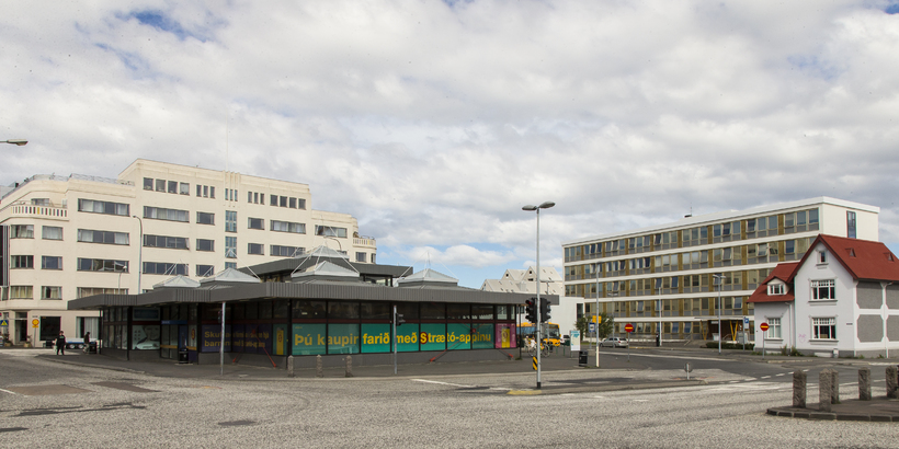 This is what Hlemmur looks like now, with Hlemmur Square …