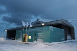 The backup power station in Bolungarvík.