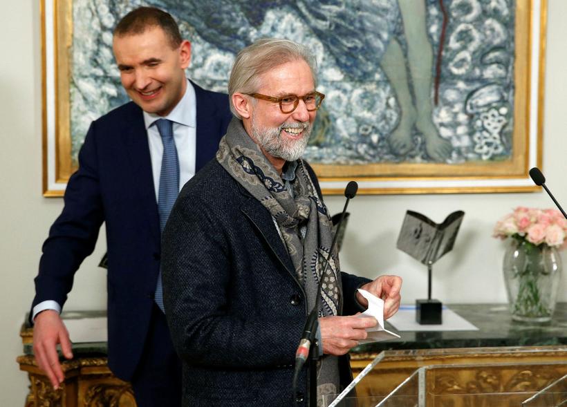 Ragnar Axelsson, RAX, receiving prize for best documentary book at …