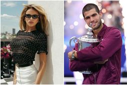 Brooks Nader, 28 ára, og Carlos Alcaraz, 22 ára.