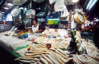 Mercado de La Boqueria í Barcelona