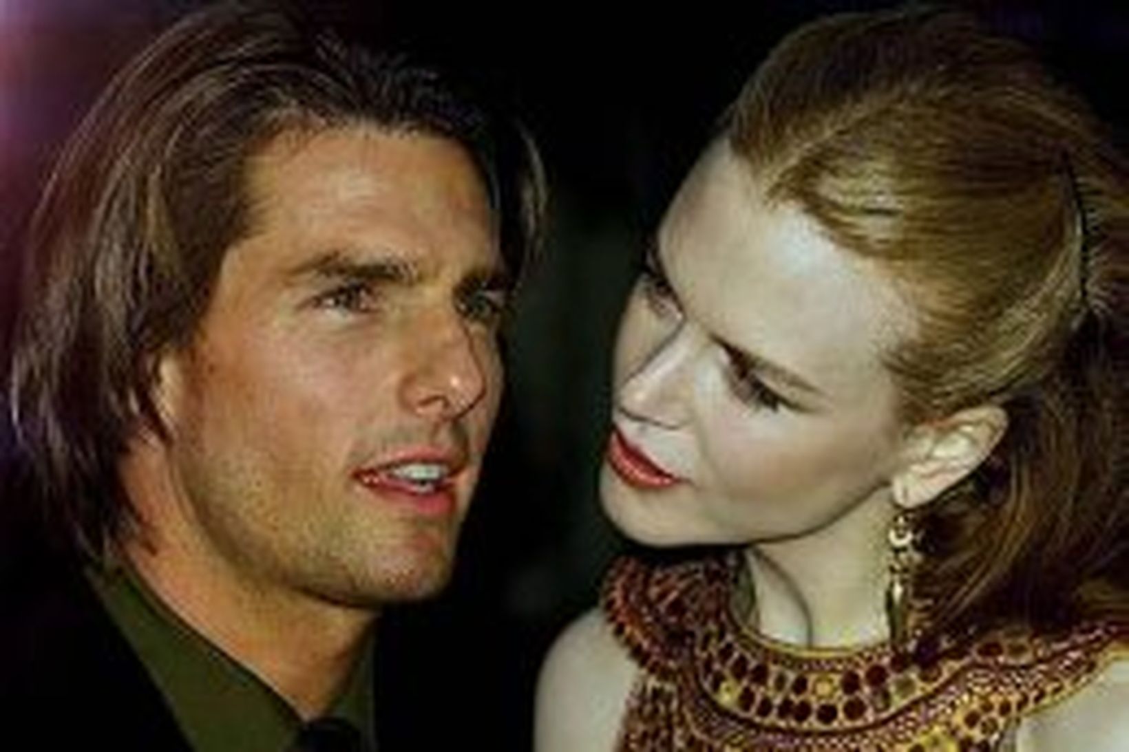 Tom Cruise og Nicole Kidman áður en þau skildu árið …