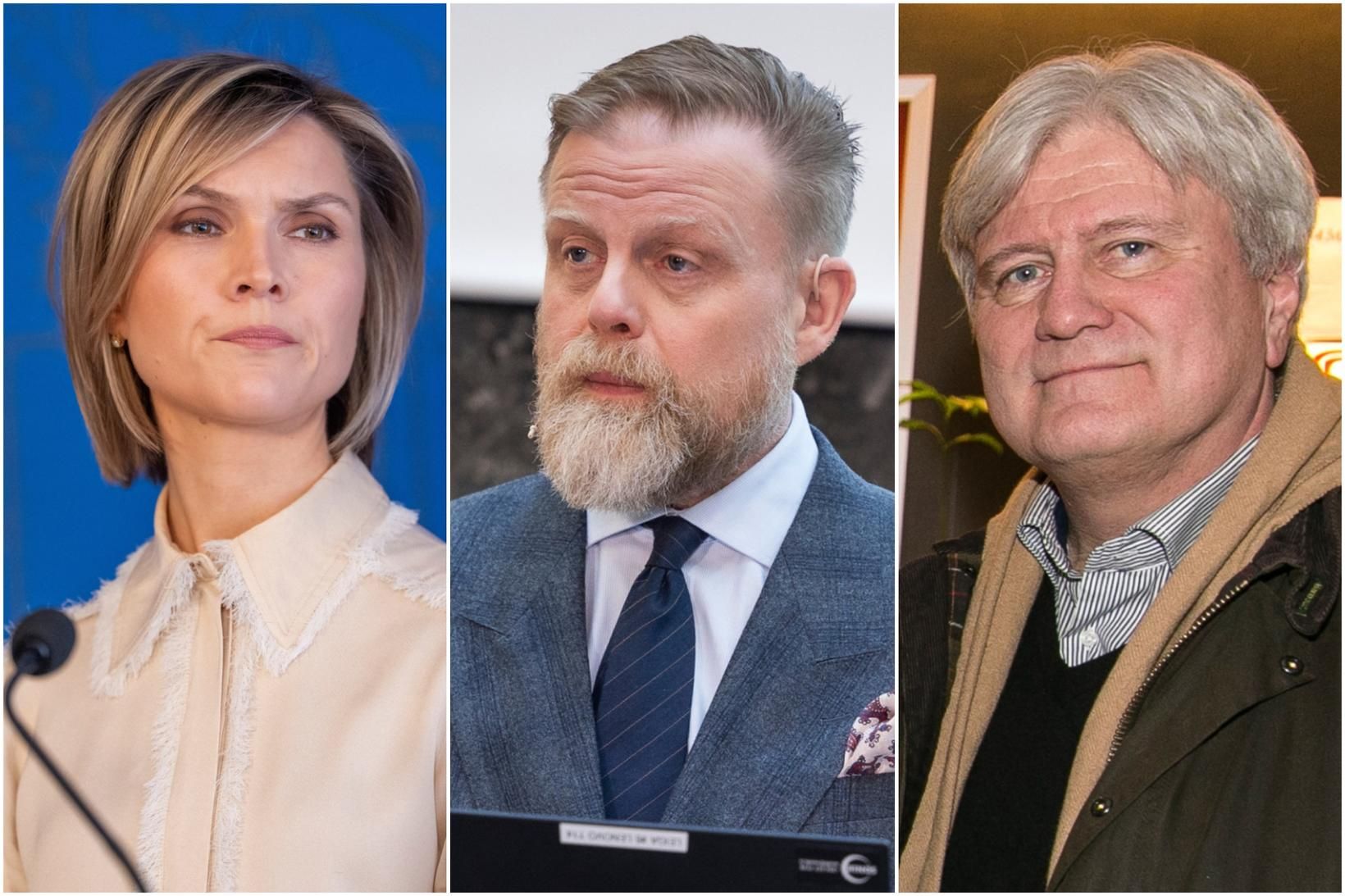 Kristrún, Ásgeir og Bolli ávarpa ársfundinn