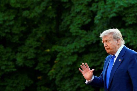 Donald Trump Bandaríkjaforseti gefur lítið fyrir innihald skýrslunnar.