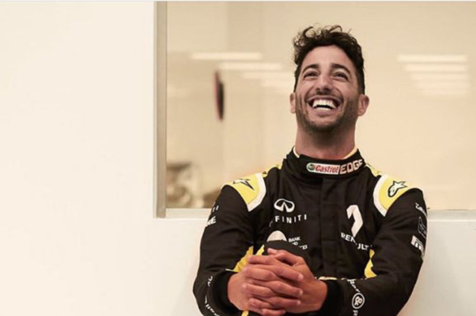 Ricciardo í herklæðum Renault